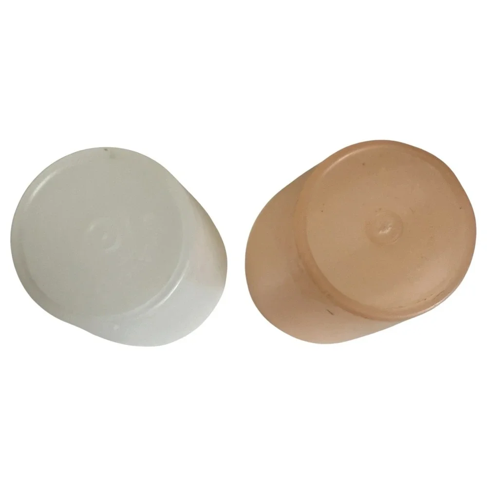 Vintage Tupperware Salt And Pepper Shaker Set of 2 Mini Midget Flip Top Spice